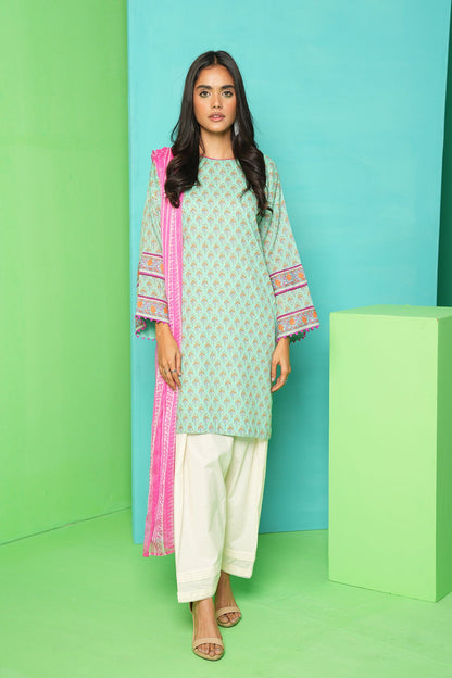 1 Pc Printed Chiffon Dupatta
