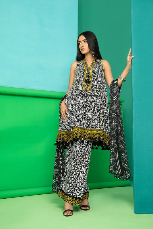 1 Pc Poly Chiffon Dupatta