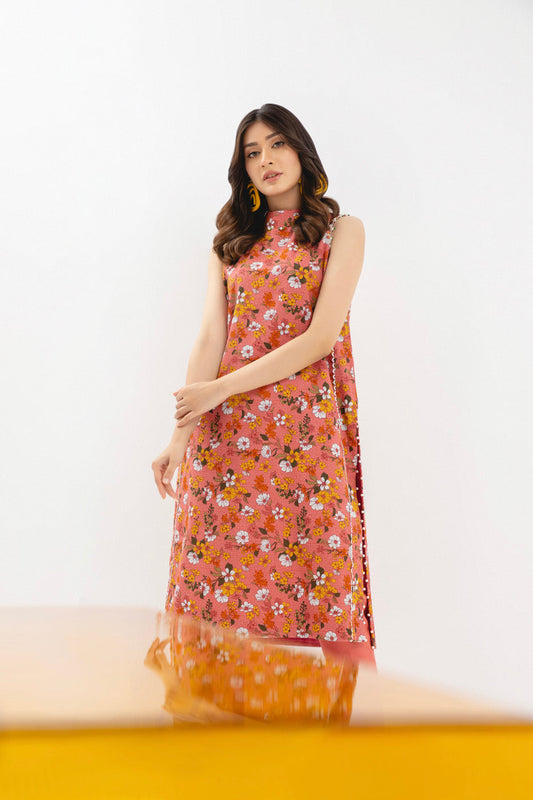 1 Pc Printed Khaddar Shirt