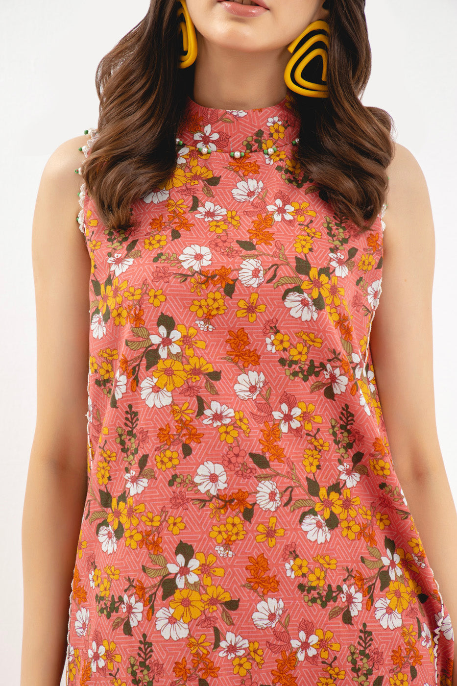 1 Pc Printed Khaddar Shirt