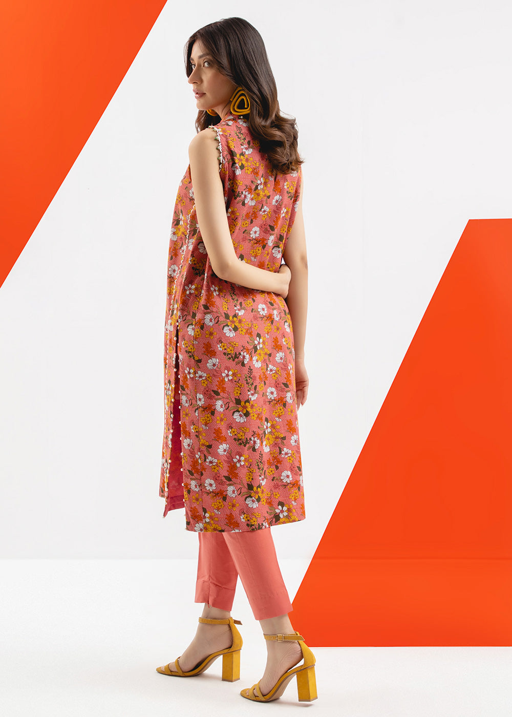 1 Pc Printed Khaddar Shirt