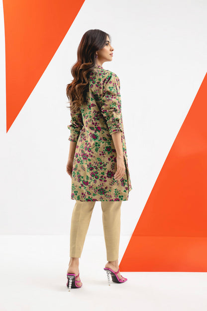 1 Pc Printed Khaddar Shirt