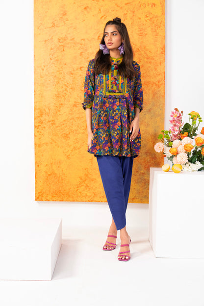 1 Pc Printed Khaddar Shirt