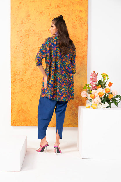 1 Pc Printed Khaddar Shirt