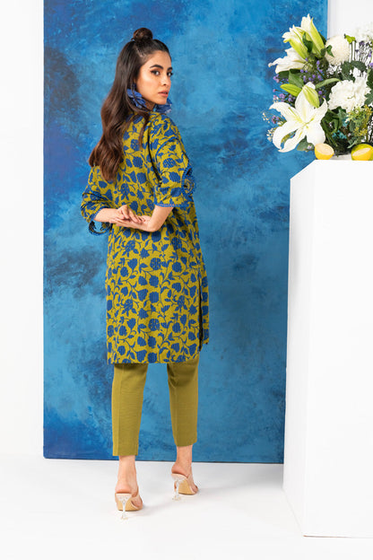 1 Pc Printed Khaddar Shirt