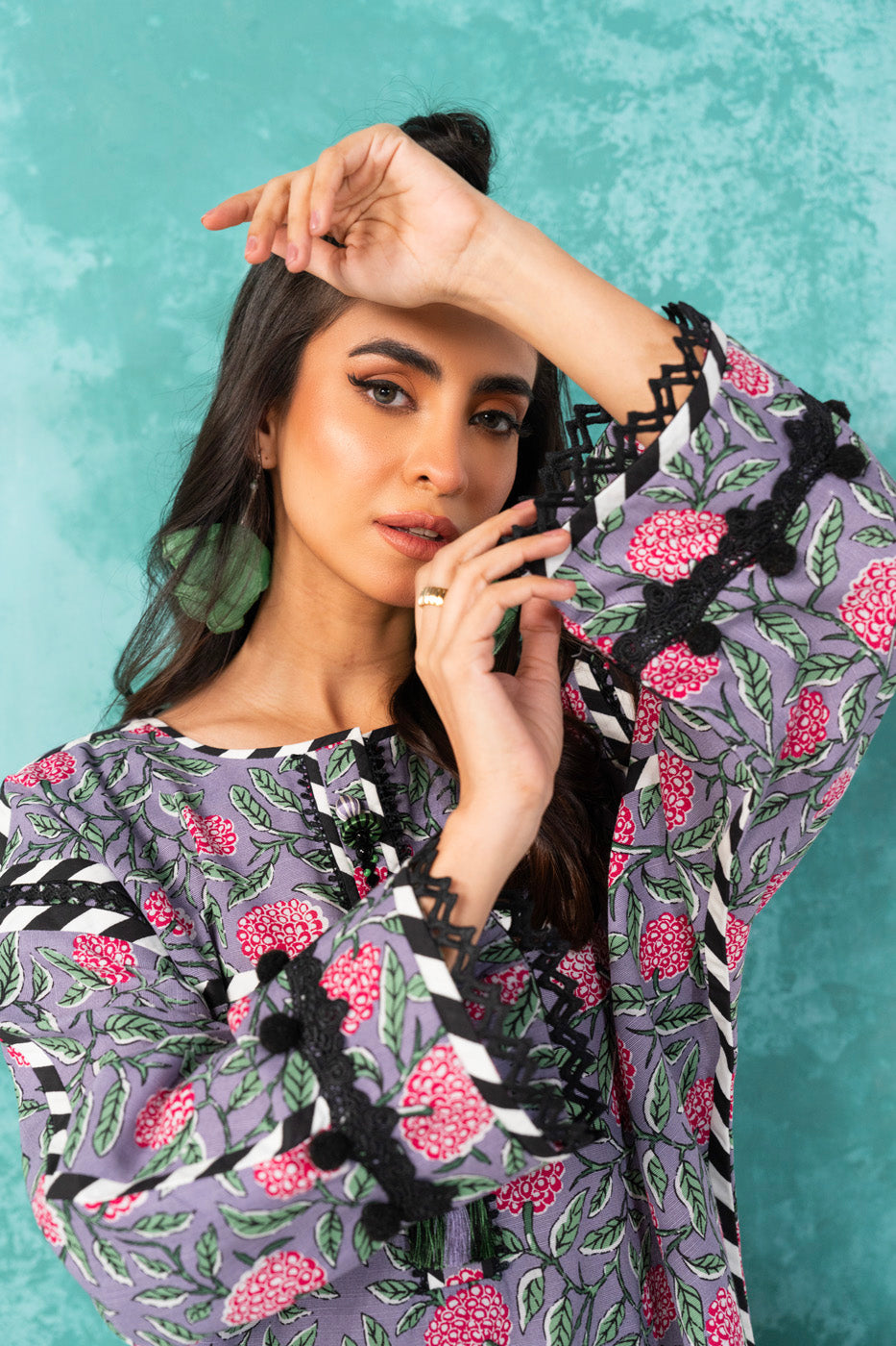 1 Pc Printed Khaddar Shirt