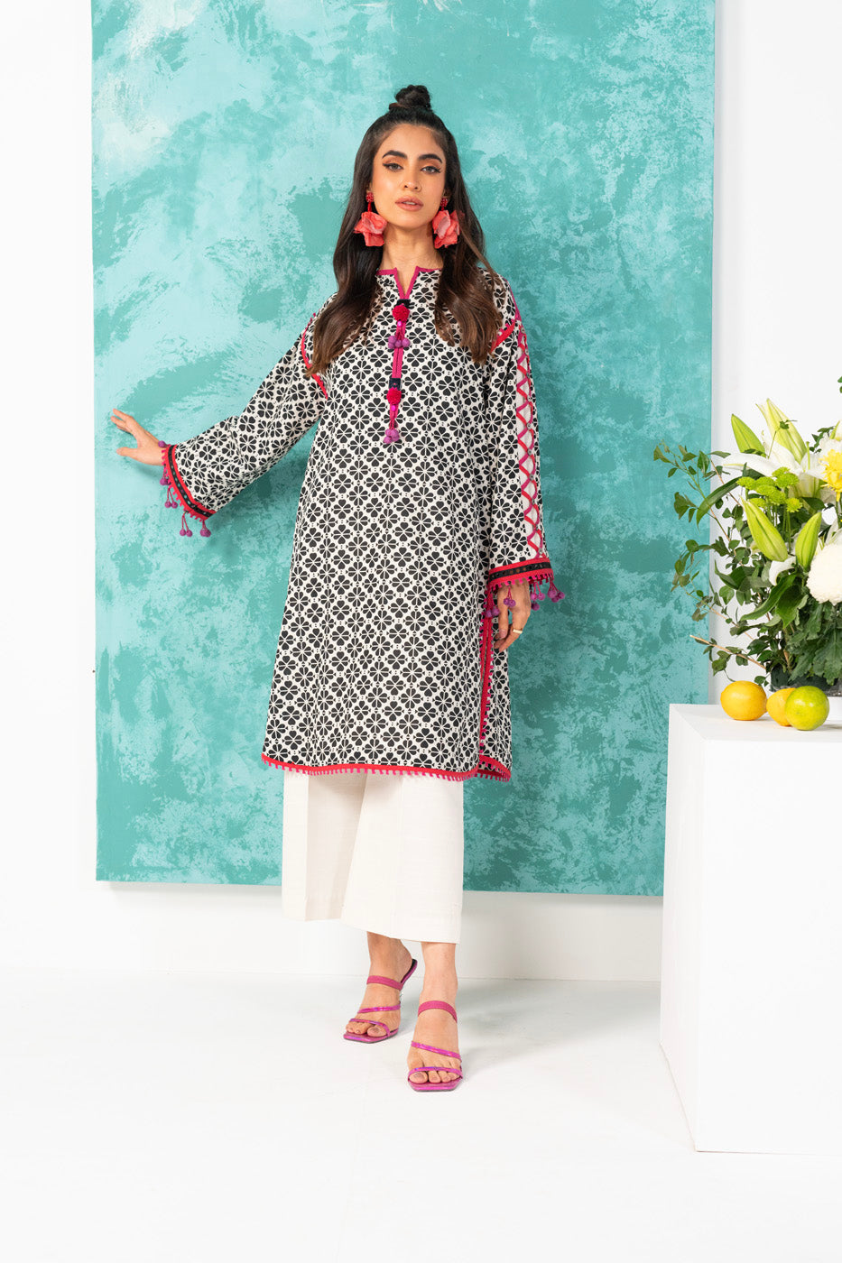 1 Pc Printed Khaddar Shirt