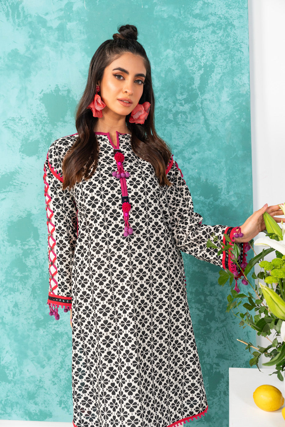 1 Pc Printed Khaddar Shirt