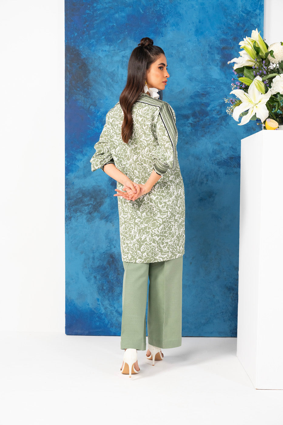 1 Pc Printed Khaddar Shirt