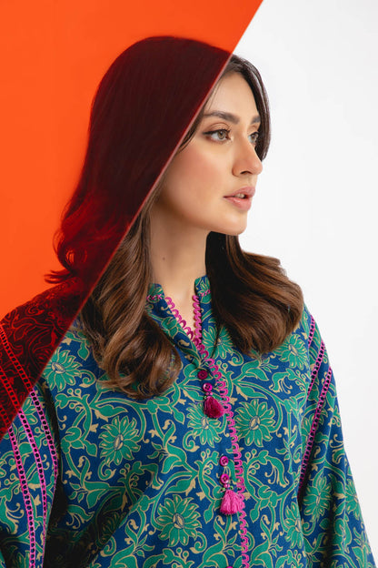 1 Pc Printed Khaddar Shirt