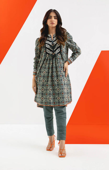 1 Pc Printed Khaddar Shirt