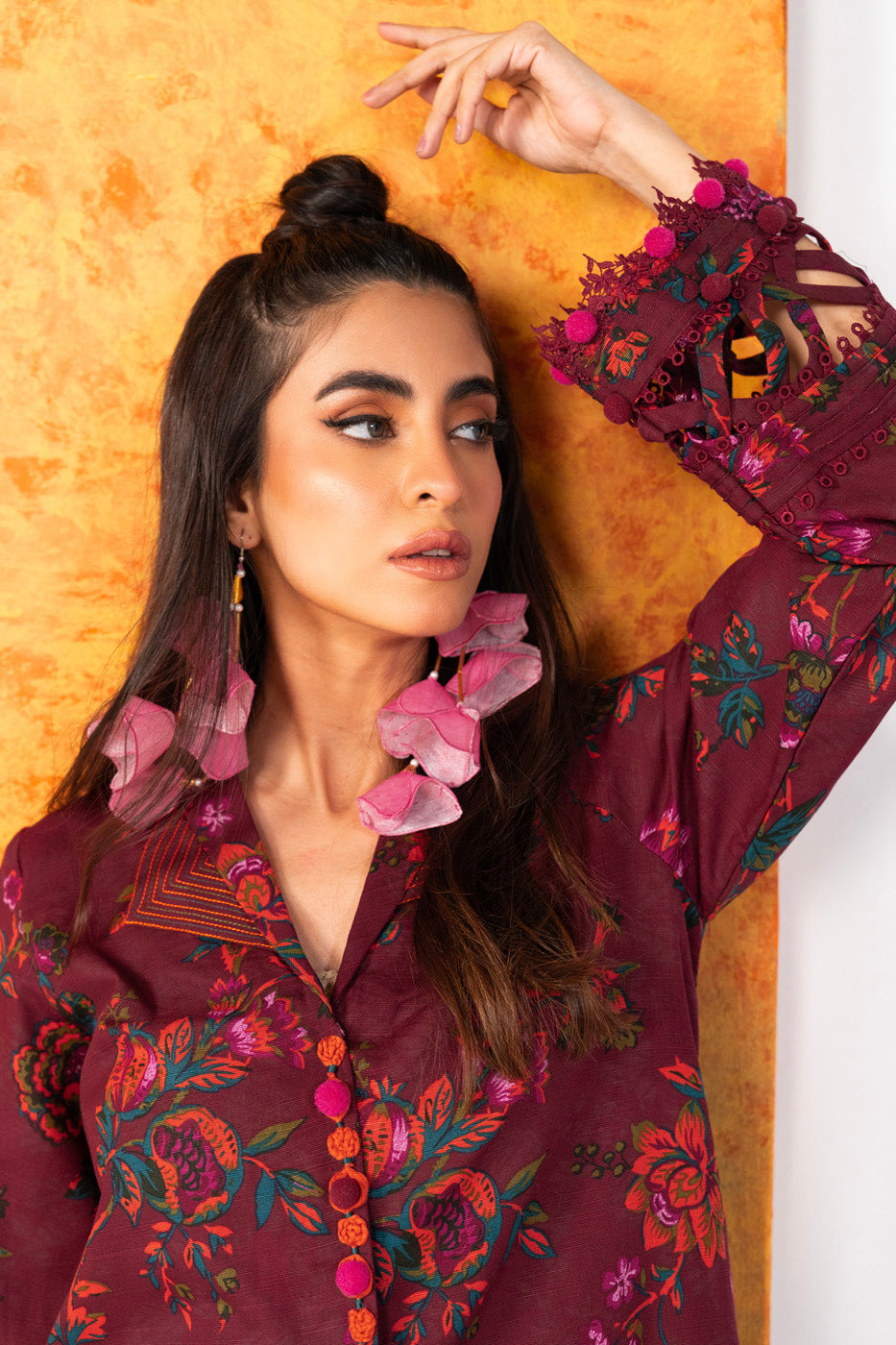 1 Pc Printed Khaddar Shirt