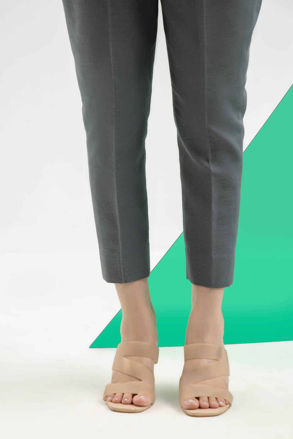 Dyed Khaddar Trouser