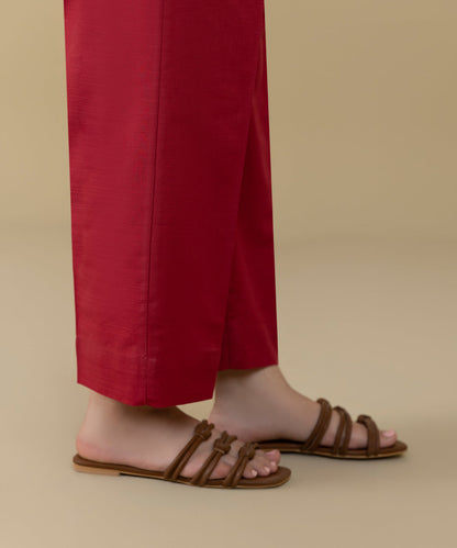 Sapphire - Khaddar Straight Pants