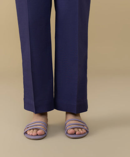 Sapphire - Khaddar Straight Pants