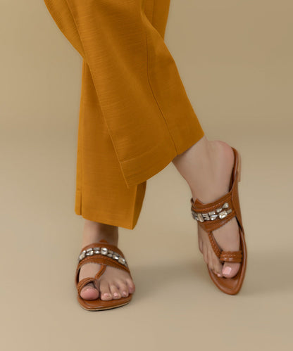 Sapphire - Khaddar Straight Pants