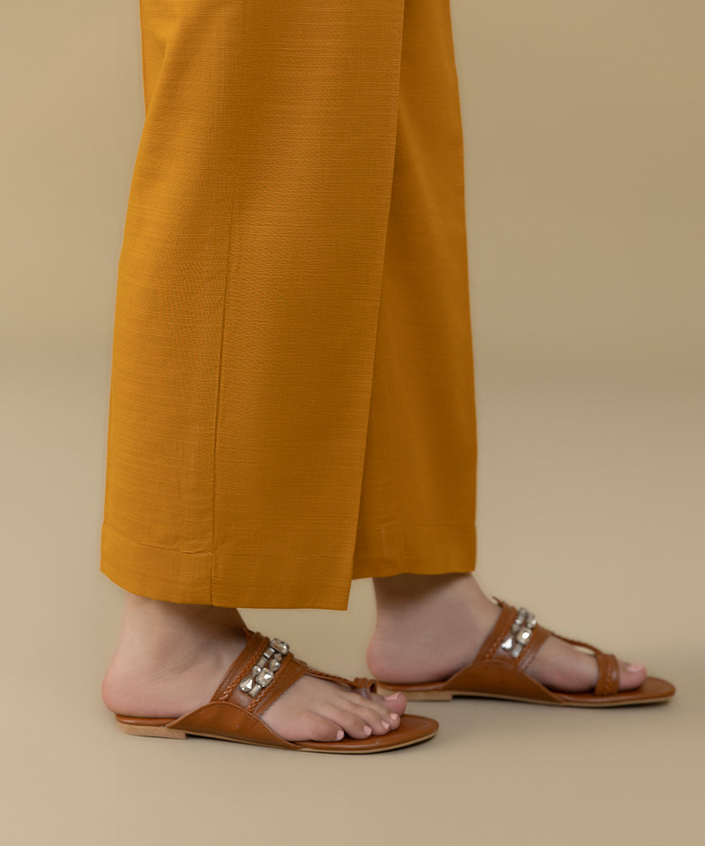 Sapphire - Khaddar Straight Pants