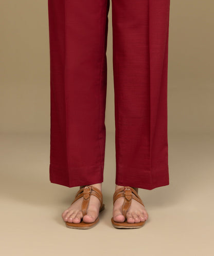 Sapphire - Khaddar Straight Pants