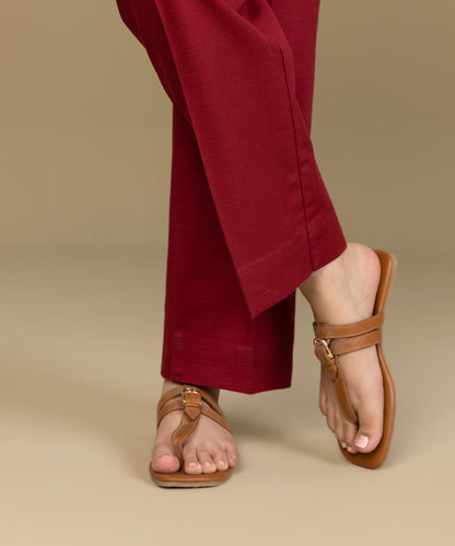 Sapphire - Khaddar Straight Pants