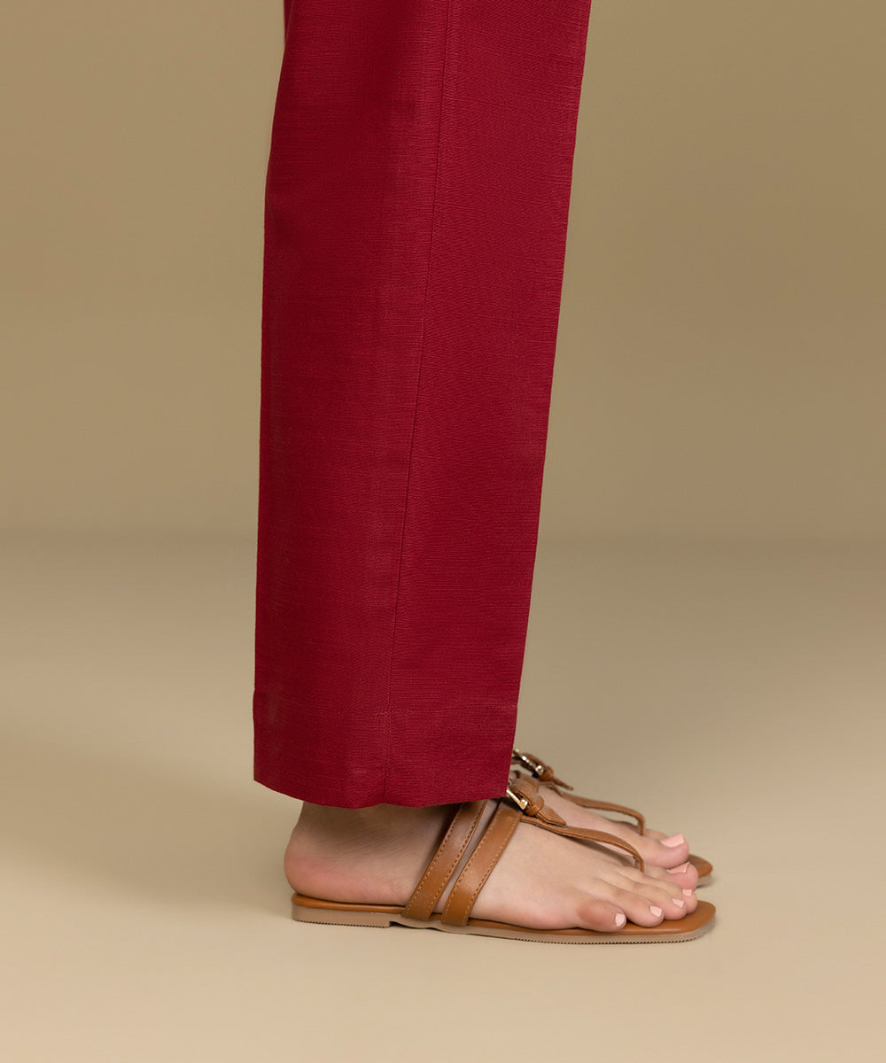 Sapphire - Khaddar Straight Pants