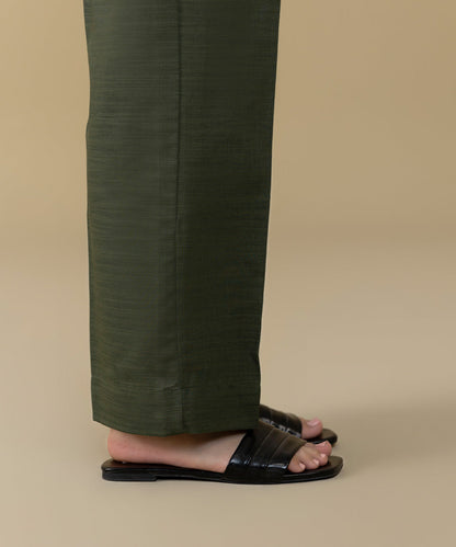 Sapphire - Khaddar Straight Pants