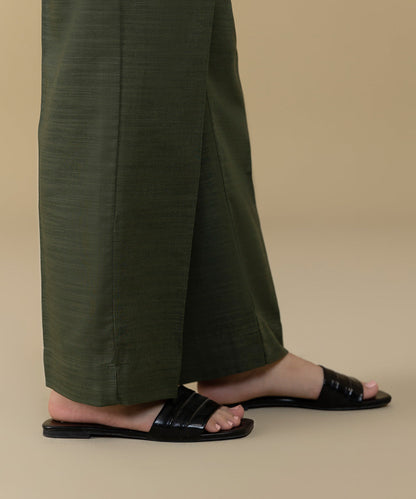 Sapphire - Khaddar Straight Pants