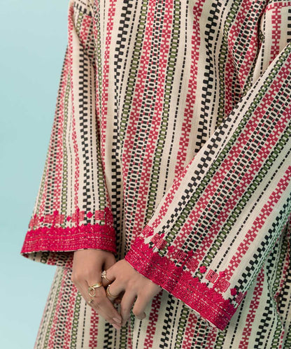 Sapphire - Embroidered Khaddar Shirt