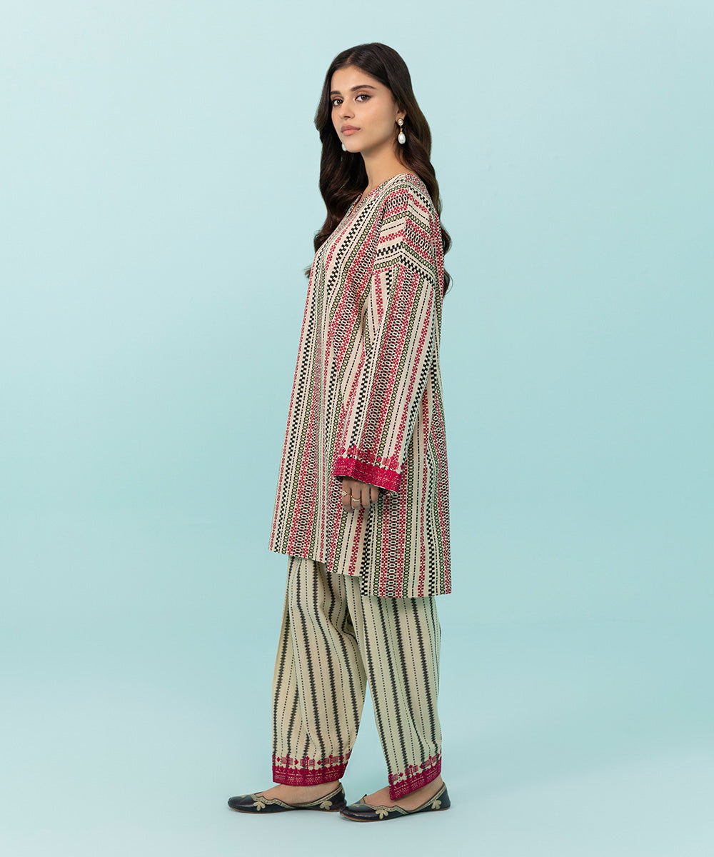 Sapphire - Embroidered Khaddar Shirt