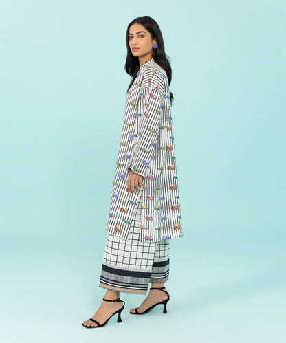 Sapphire - Printed Khaddar Shirt