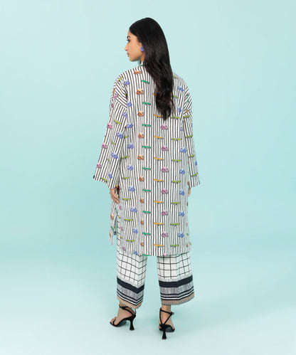 Sapphire - Printed Khaddar Shirt