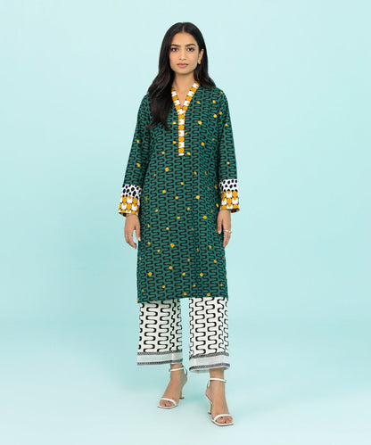 Sapphire - Embroidered Khaddar Shirt