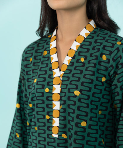 Sapphire - Embroidered Khaddar Shirt