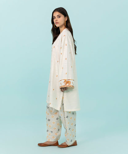 Sapphire - Embroidered Khaddar Shirt