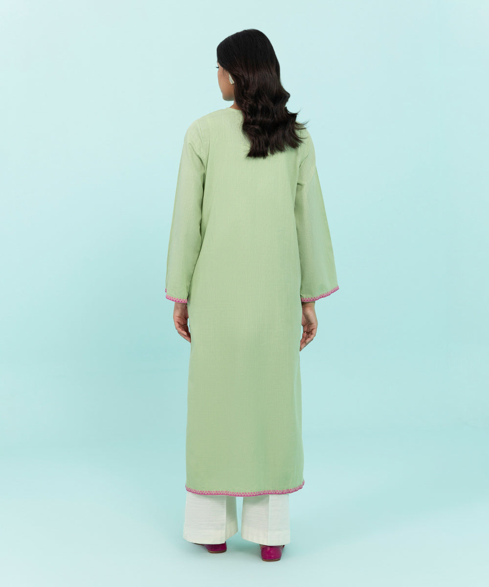 Sapphire - Embroidered Khaddar Shirt