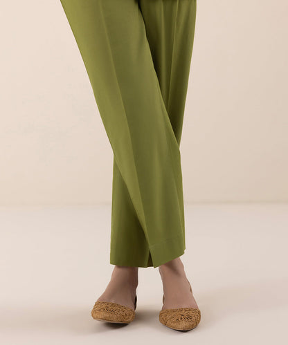 Sapphire - Cambric Straight Pants