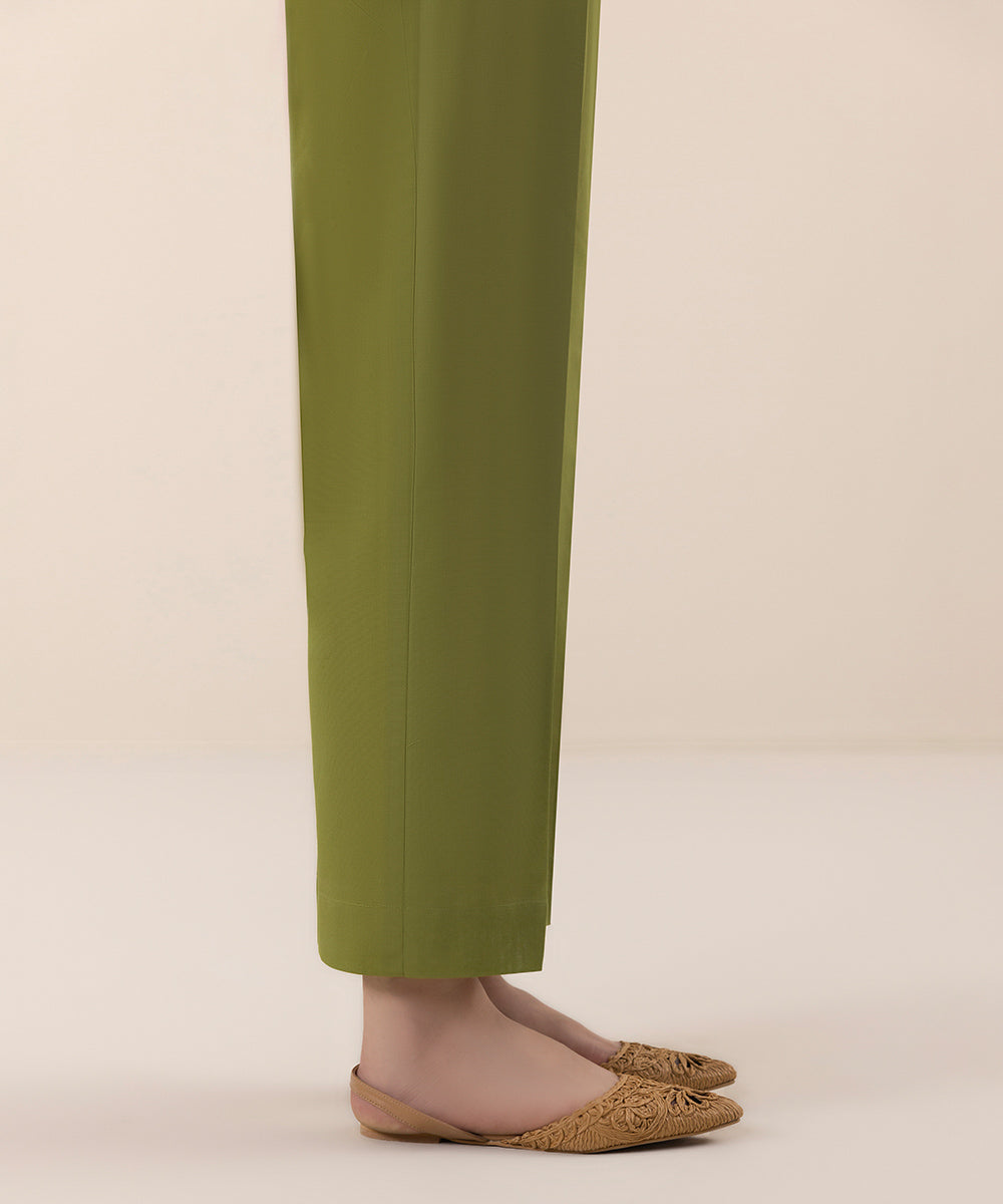 Sapphire - Cambric Straight Pants