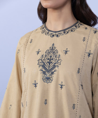 Sapphire - 3 Piece - Embroidered Jacquard Suit