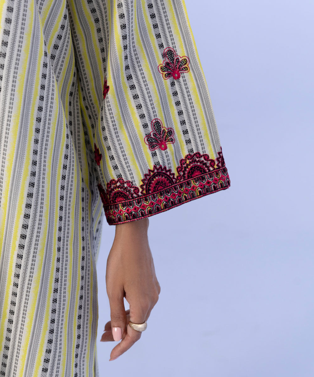 Sapphire - 2 Piece - Embroidered Jacquard Suit