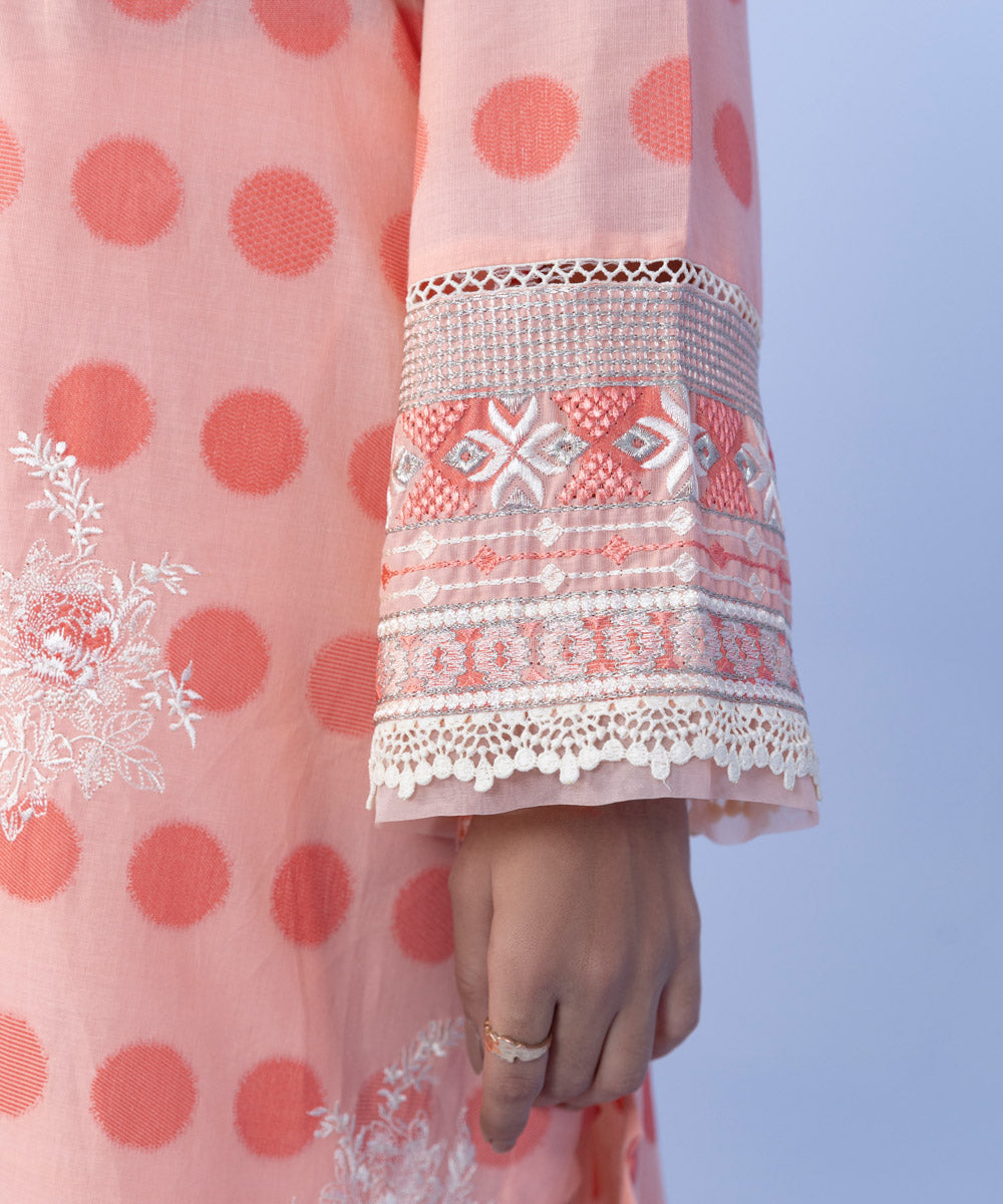 Sapphire - 3 Piece - Embroidered Jacquard Suit
