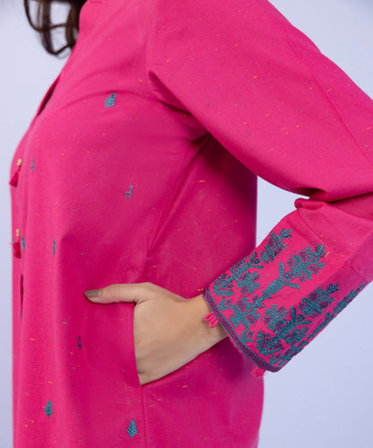 Sapphire - 2 Piece - Embroidered Cotton Suit