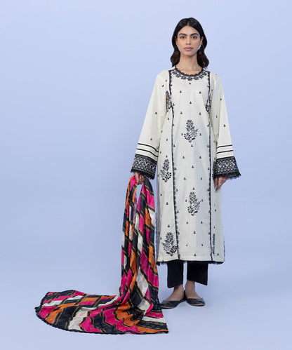 Sapphire - Printed Jacquard Dupatta