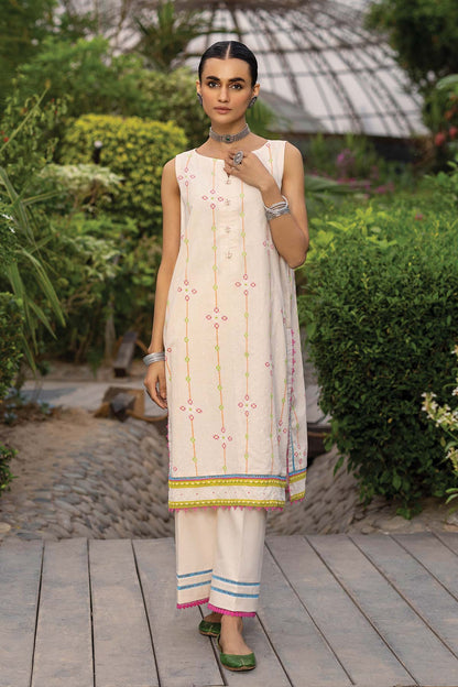 2 Pc Printed Lawn Suit With Cambric Trouser