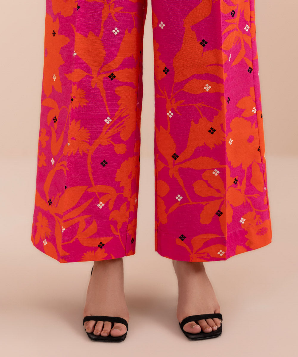 Sapphire - Embroidered Khaddar Culottes