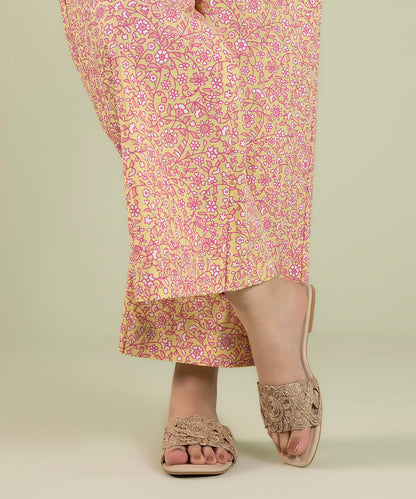 Sapphire - Block Printed Khaddar Culottes