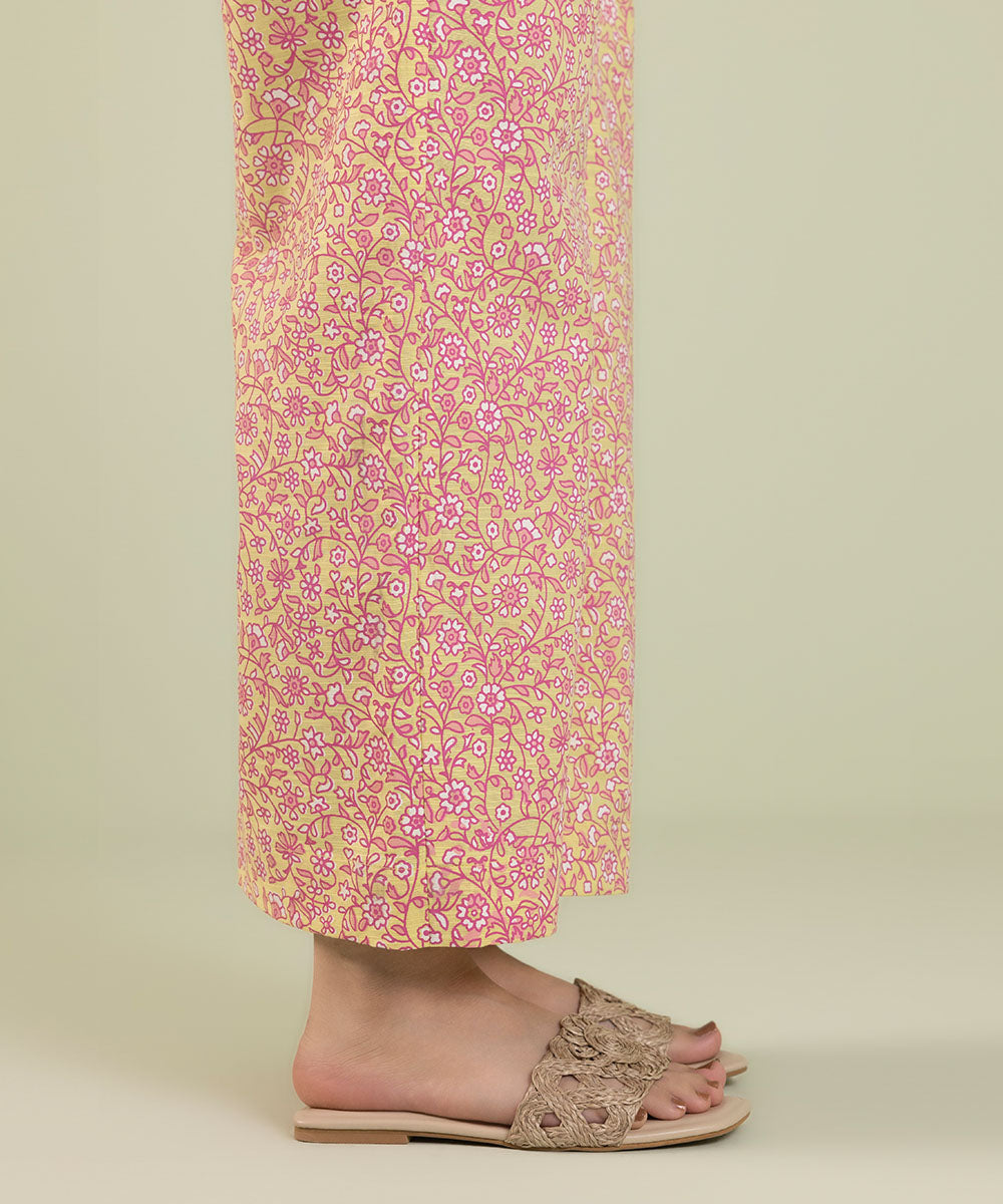 Sapphire - Block Printed Khaddar Culottes