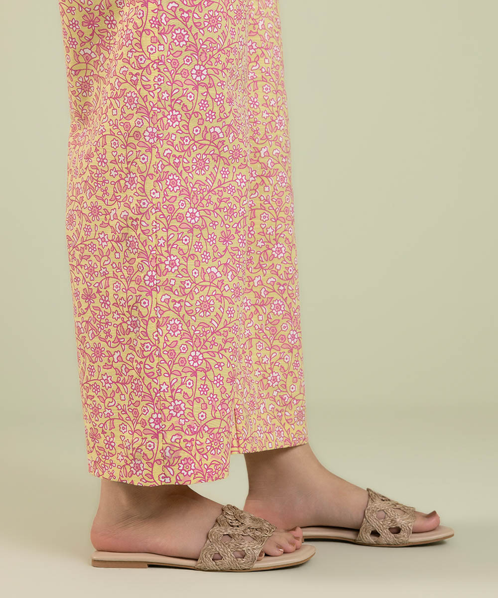 Sapphire - Block Printed Khaddar Culottes