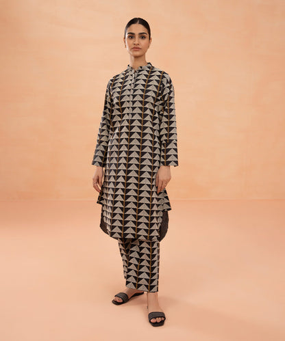 Sapphire - Printed Lawn Shirt