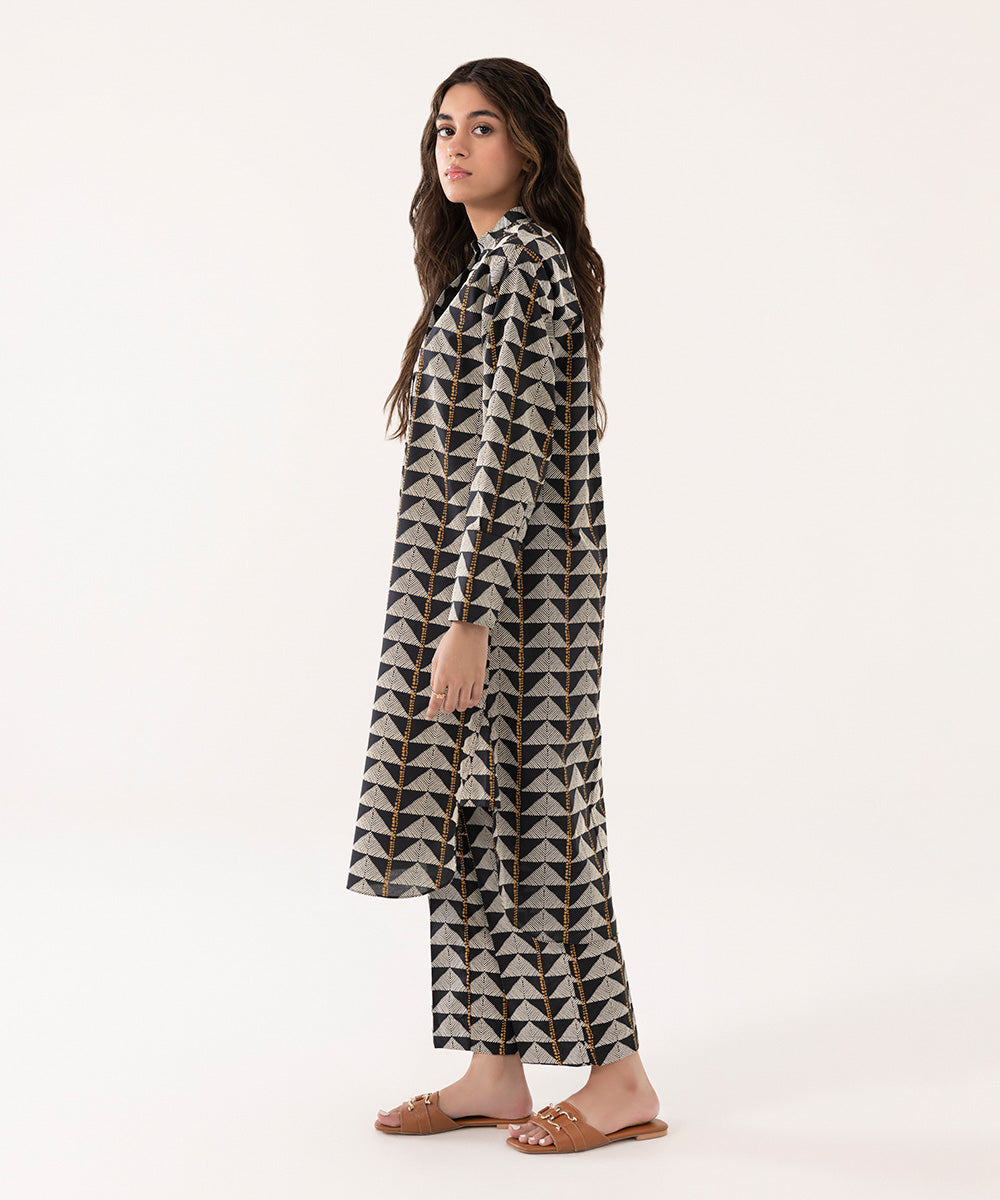 Sapphire - Printed Lawn Shirt