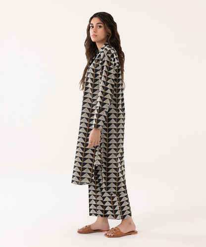 Sapphire - Printed Lawn Shirt
