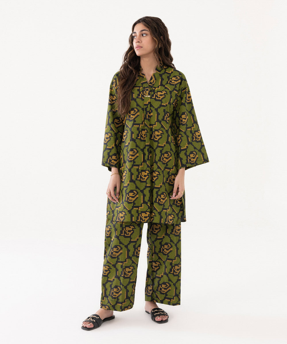 Sapphire - Printed Lawn Shirt